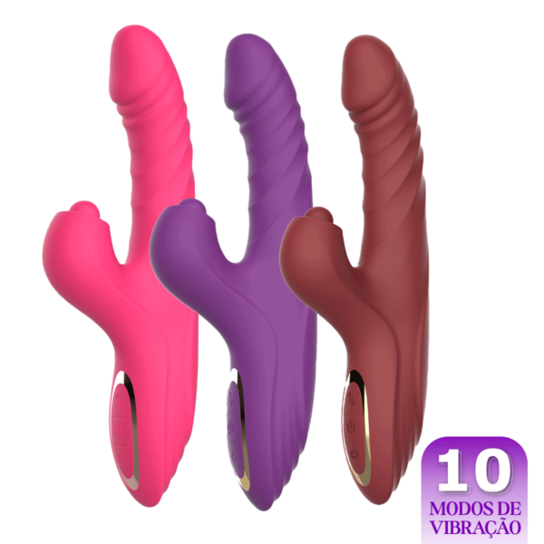 Vibrador Garnet com Pulsador - Imagem 5