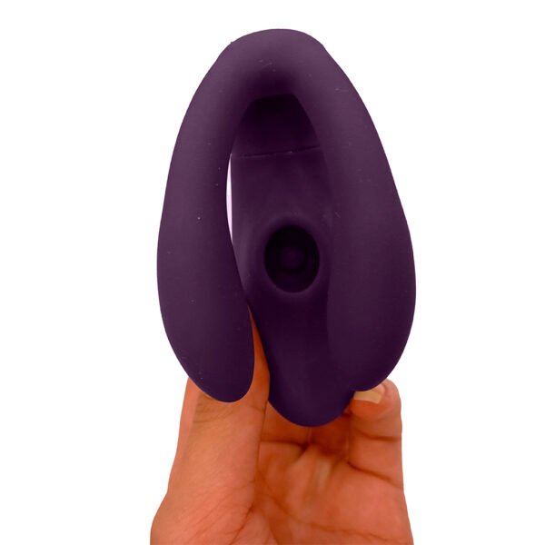 Vibrador de Casal Beet com Sugador e Controle - Imagem 4