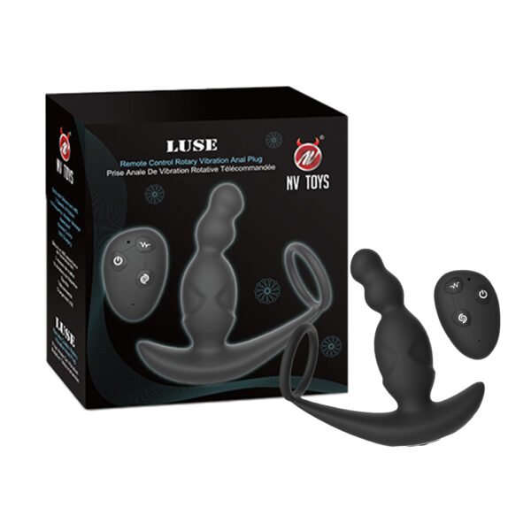 Anel Peniano Gear com Estimulador de Próstata e Controle - Imagem 7